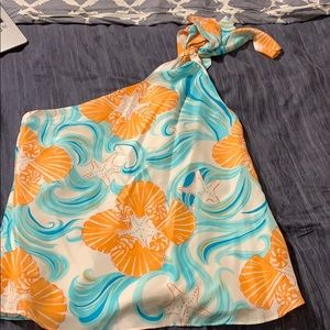 Lilly Pulitzer one shoulder top